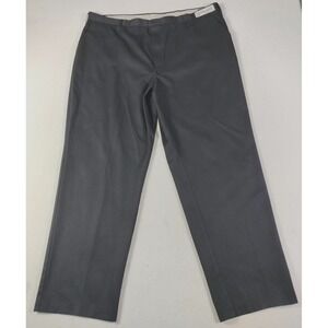Cintas Pants Mens 46 Black ComfortFLEX Dress Slacks Workwear Uniform Office